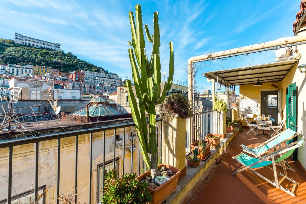 Panoramic Penthouse In Naples By Wonderful Italy Apartment Bagian luar foto